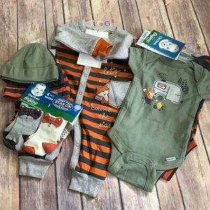 NWT Baby boy Fox bundle